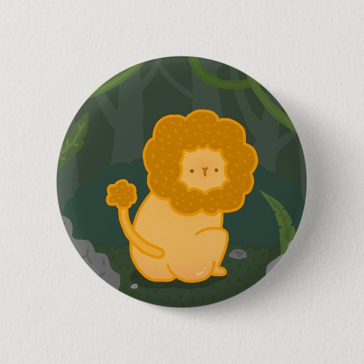 Löwen-Abzeichen Button (Vorderseite)