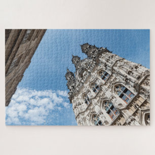 Löwen Belgien Das ikonische Rathaus (Stadhuis) Puzzle