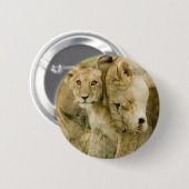 Löwen Button (Vorne & Hinten)