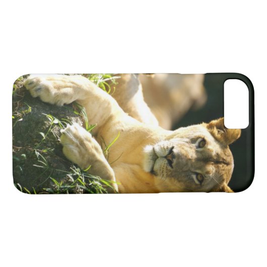 Löwen Case-Mate iPhone Hülle (Rückseite (Horizontal))