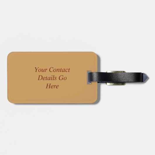 Löwen entspannen in Afrika Gepäckanhänger (Rückseite horizontal)