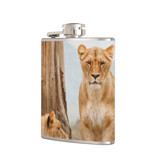 Löwen Flachmann (Links)