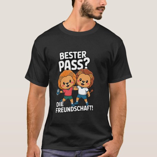 Löwen Freunde Handball - Löwen Handball T-Shirt (Vorderseite)