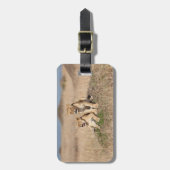 Löwen Gepäckanhänger (Vorderseite vertikal)