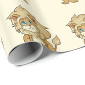 Löwen Geschenkpapier (Rolleneckpunkt)