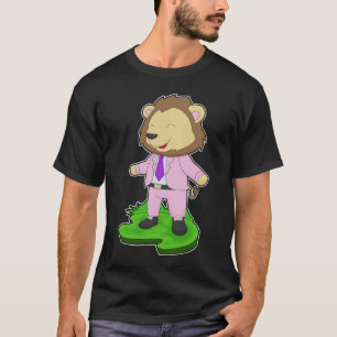 Löwen Groom Krawatte Hochzeit T-Shirt