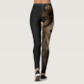 Löwen Head Design Leggings (Rückseite)