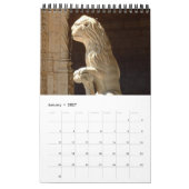 Löwen im Architekturkalender 2023 Kalender (Jan 2027)