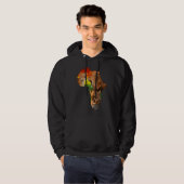 Löwen in Afrika Hoodie (Vorne ganz)