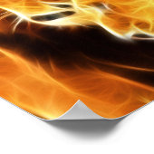 Löwen in Liebe Poster (Ecke)