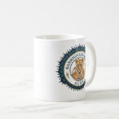 Löwen königin. Schottland Kaffeetasse (VorderseiteRechts)