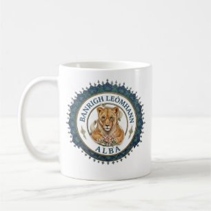 Löwen königin. Schottland Kaffeetasse