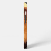 Löwen-Kunstwerk iPhone Hülle (Linke Seite)