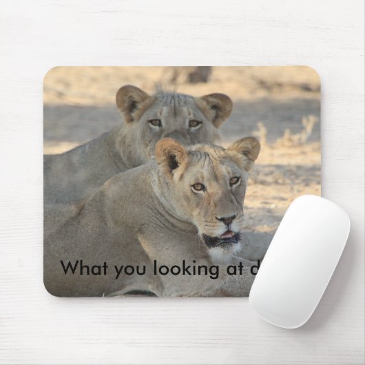 Löwen lustig mousepad (Mit Mouse)