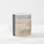 Löwen Mattglastasse (Vorderseite Links)