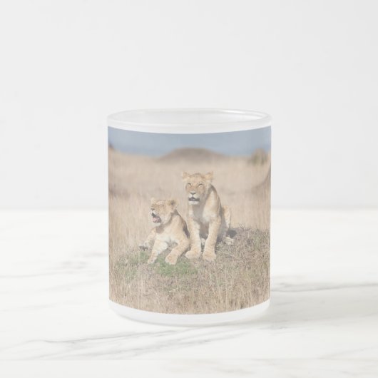 Löwen Mattglastasse (Mittel)