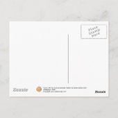 Löwen mit zehn Gebotstabletten Postkarte (Rückseite)