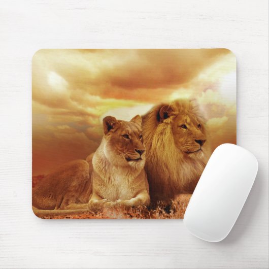 Löwen Mousepad (Mit Mouse)