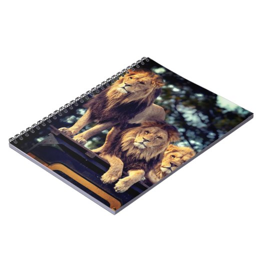 Löwen Notizblock (Linke Seite)