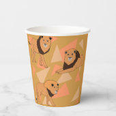 Löwen Pappbecher (Vorderseite)