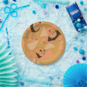 Löwen Pappteller (Party)