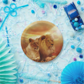 Löwen Pappteller (Party)