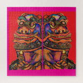 Löwen Puzzle (Vertikal)