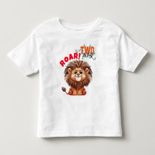 Löwen-Safari Zwei Wild T-Shirt