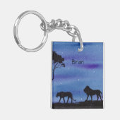 Löwen Schlüsselanhänger (Vorderseite links)