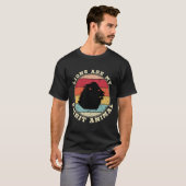 Löwen sind mein geistiger tierischer T - Shirt (Vorne ganz)