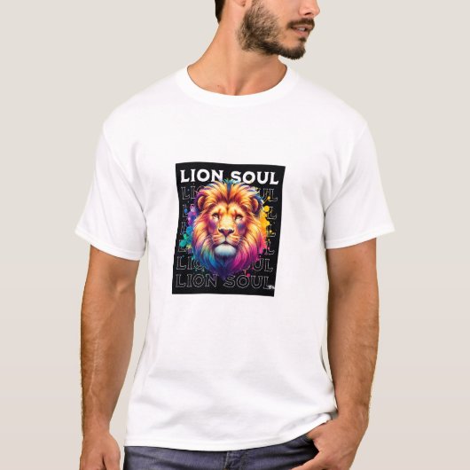 Löwen-Soul T-Shirt (Vorderseite)