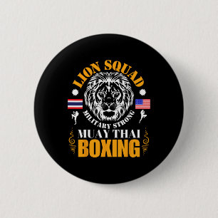 Löwen-Squad Thailand Kickboxen Muay Thai Mma Train Button