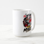 Löwen-Straßenstil | Sei Du Selbst Design Kaffeetasse (VorderseiteRechts)