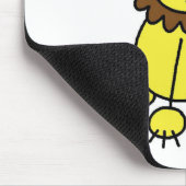 Löwen-Strichmännchen-Mauspad Mousepad (Ecke)