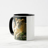 Löwen Tasse (Vorderseite Links)