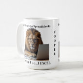 Löwen-Tasse Kaffeetasse (Vorderseite Links)