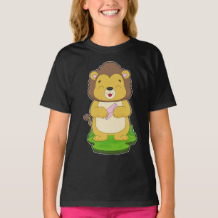 Löwen Umschlag T-Shirt
