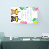 Löwen- und Bärenkuppe 2. Geburtstag Banner (Messe)