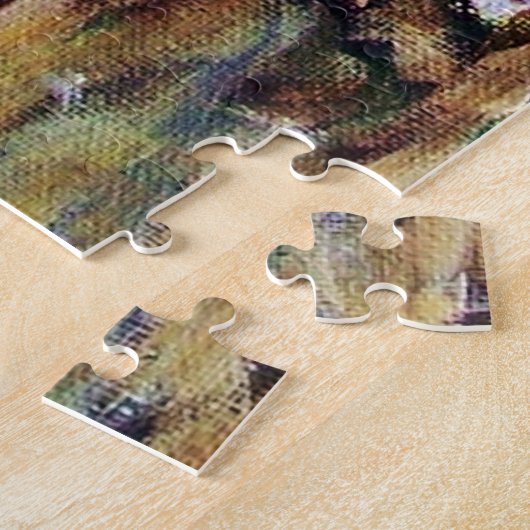 Löwen und Krüge/Kätzchen im Schatten Puzzle (Seite)