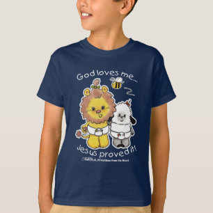 Löwen und Lamm Babys T-Shirt