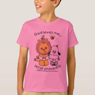 Löwen und Lamm Babys T-Shirt