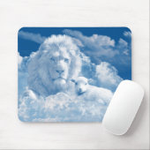 Löwen- und Lamm-Mauspad Mousepad (Mit Mouse)
