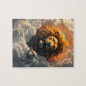 Löwen- und Lammpuzzle Puzzle (Horizontal)