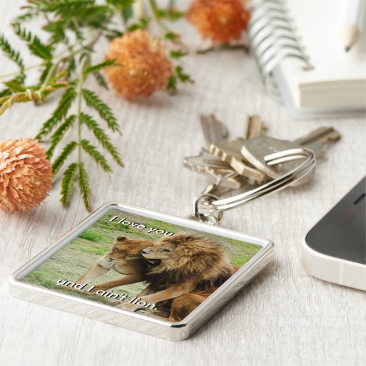 Löwen und Löwen Schlüsselanhänger (Seite)