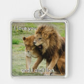 Löwen und Löwen Schlüsselanhänger (Vorne)