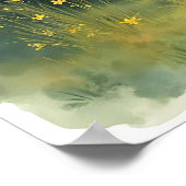 Löwen und Löwen unter einem Baum Poster (Ecke)