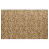 Löwen und Oka, Burnt Caramel Stoff (Yard (91,4 cm))