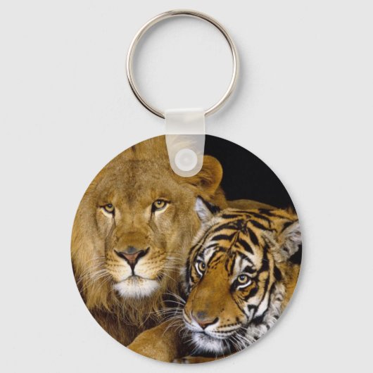 Löwen und Tiger Schlüsselanhänger (Vorderseite)