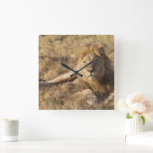 Löwen Wanduhr (Zuhause)
