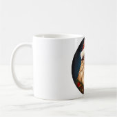 Löwen Weihnachten Kaffeetasse (Links)
